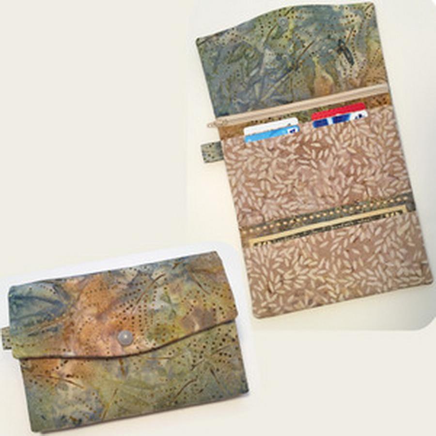 Embroidery Garden TriFold Wallets Set - Sewingmachinesplus.com