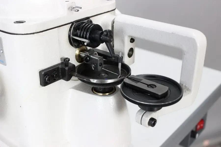 Techsew 202 Medium Fur Industrial Sewing Machine with Assembled Table & Servo Motor - Sewingmachinesplus.com