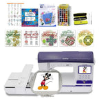 Brother BP3500D Sewing and Embroidery Machine & I Want It All Bundle