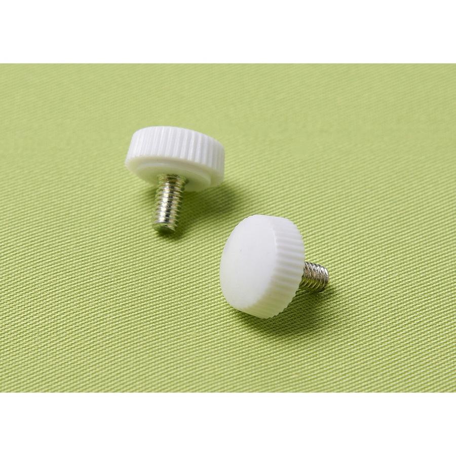 Baby Lock Attachment Screws White Top For Sergers - Sewingmachinesplus.com