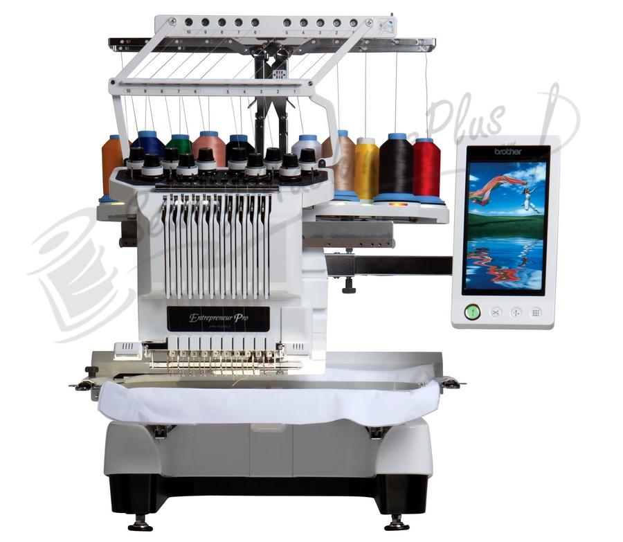 Brother Entrepreneur Pro PR - 1000 10 - Needle Embroidery Machine - Sewingmachinesplus.com