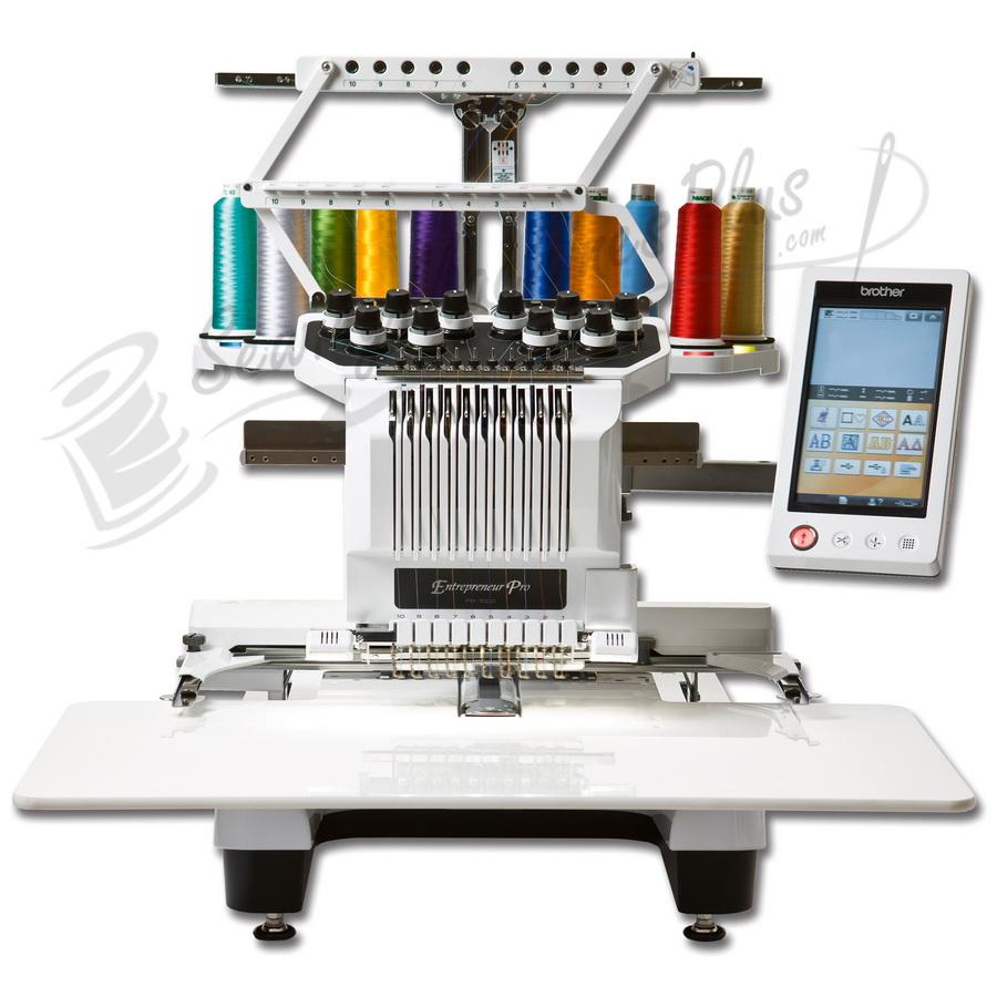 Brother Entrepreneur Pro PR - 1000 10 - Needle Embroidery Machine - Sewingmachinesplus.com