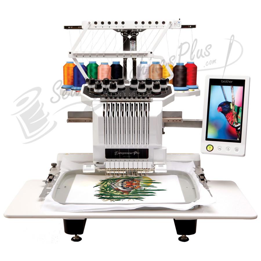 Brother Entrepreneur Pro PR - 1000 10 - Needle Embroidery Machine - Sewingmachinesplus.com