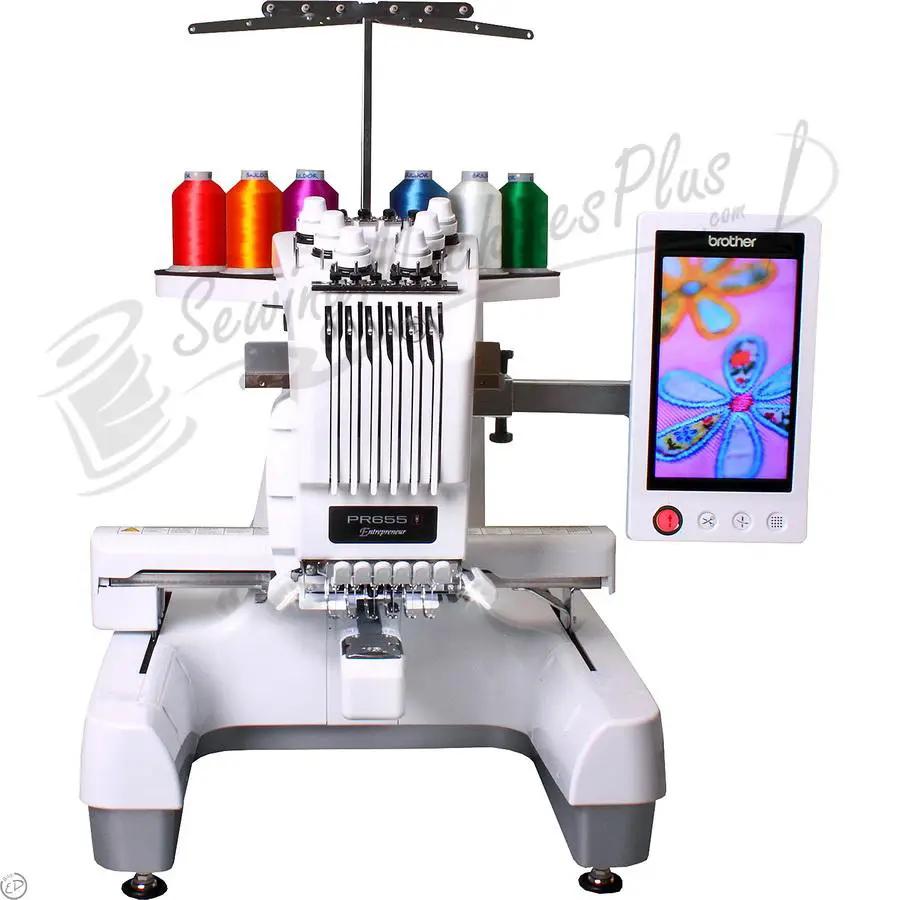 Brother Entrepreneur PR655 Advanced 6 - Needle Home Embroidery - Sewingmachinesplus.com