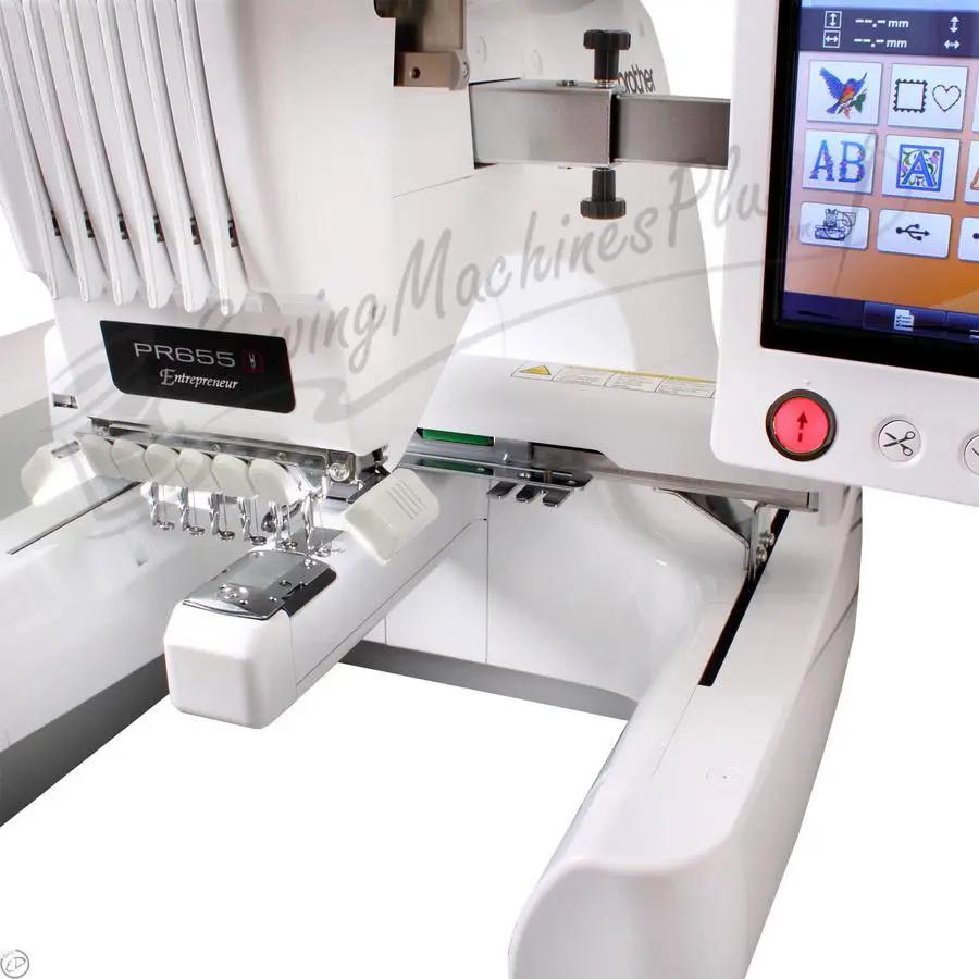 Brother Entrepreneur PR655 Advanced 6 - Needle Home Embroidery - Sewingmachinesplus.com