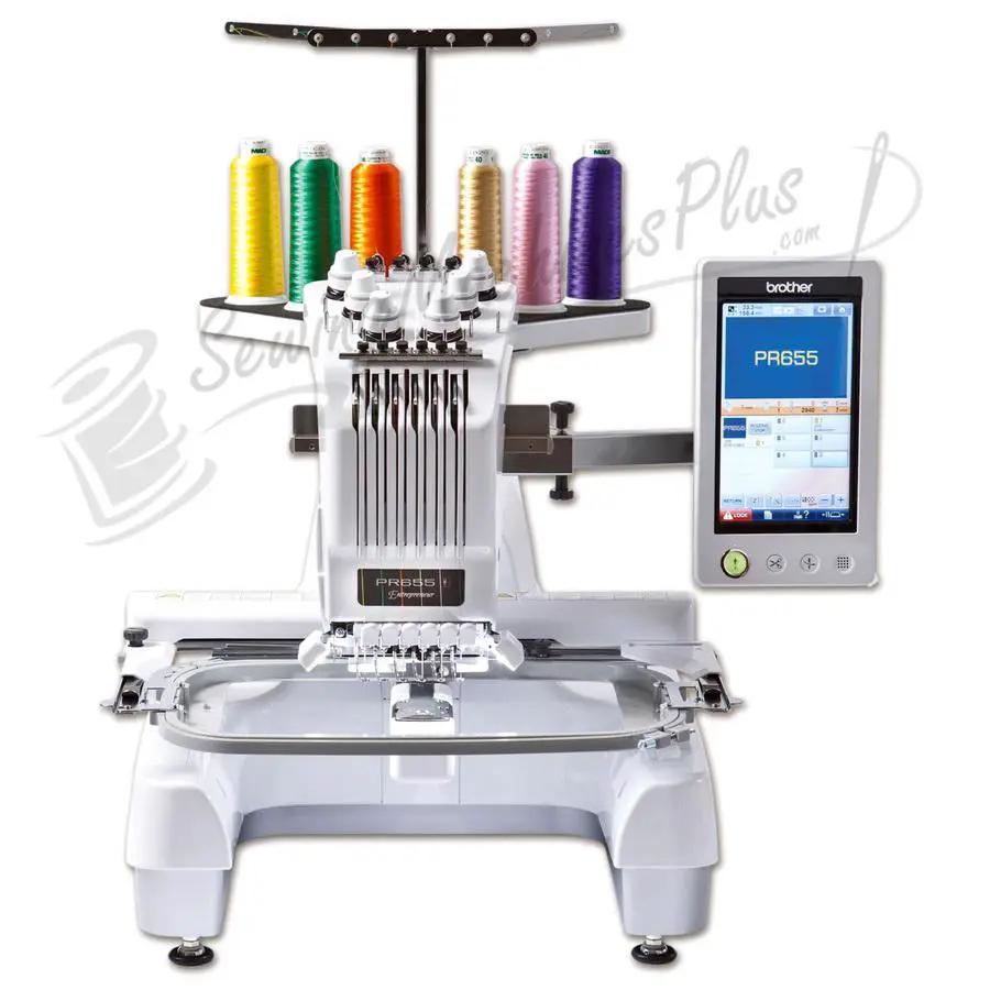 Brother Entrepreneur PR655 Advanced 6 - Needle Home Embroidery - Sewingmachinesplus.com