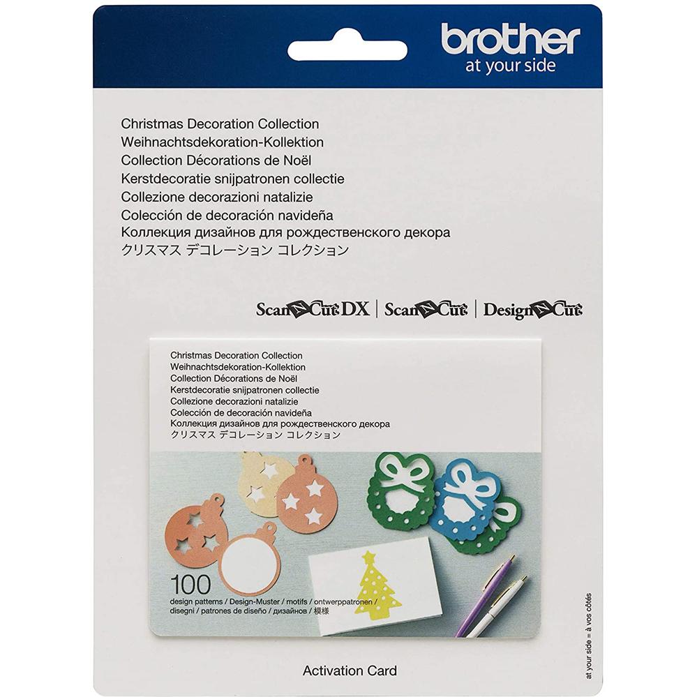 Brother Christmas Decoration Collection, 100 Patterns - Sewingmachinesplus.com