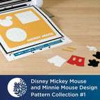 Brother Disney Mickey Mouse and Minnie Mouse Pattern Collection 1 (26 Patterns) - Sewingmachinesplus.com