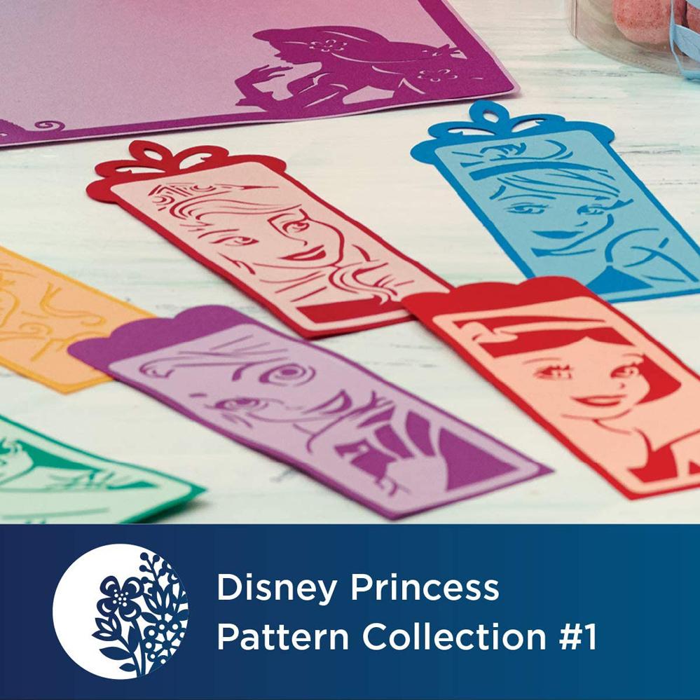 Brother Disney Princess Pattern Collection 1, 18 Patterns - Sewingmachinesplus.com