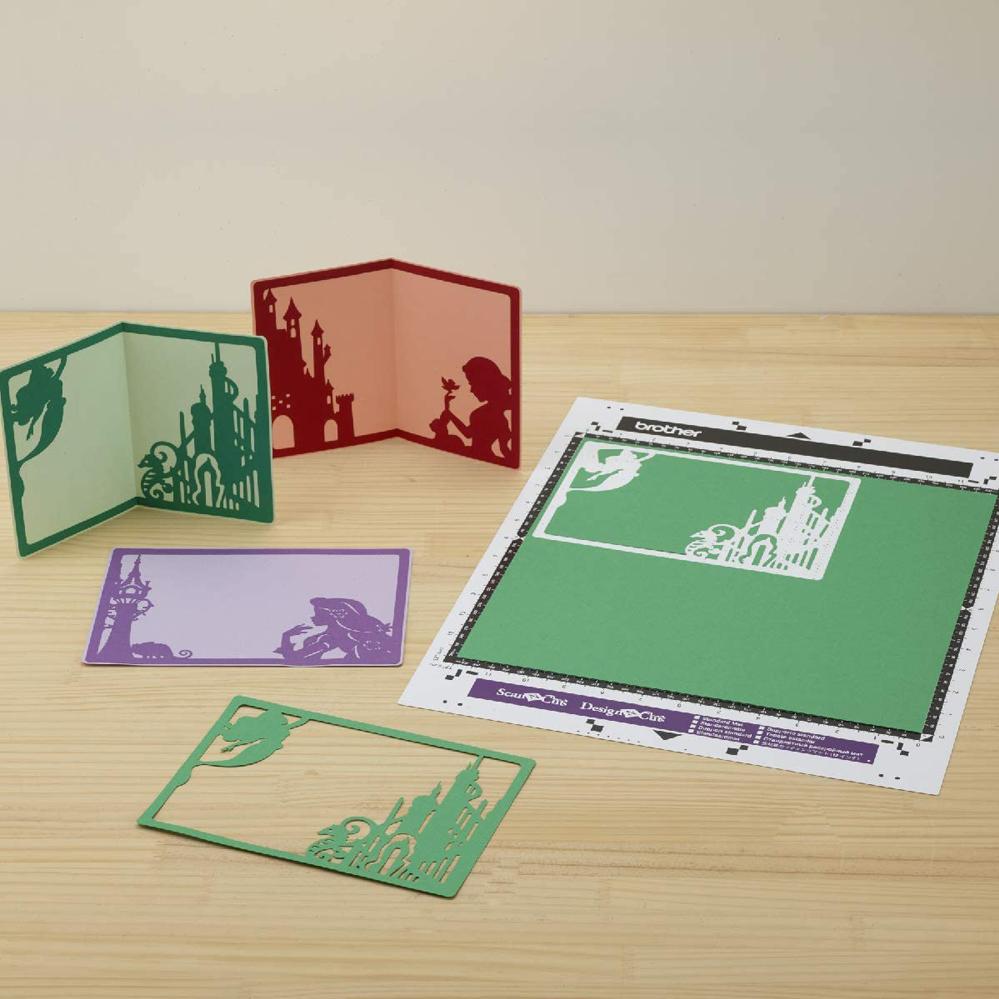 Brother Disney Princess Pattern Collection 1, 18 Patterns - Sewingmachinesplus.com