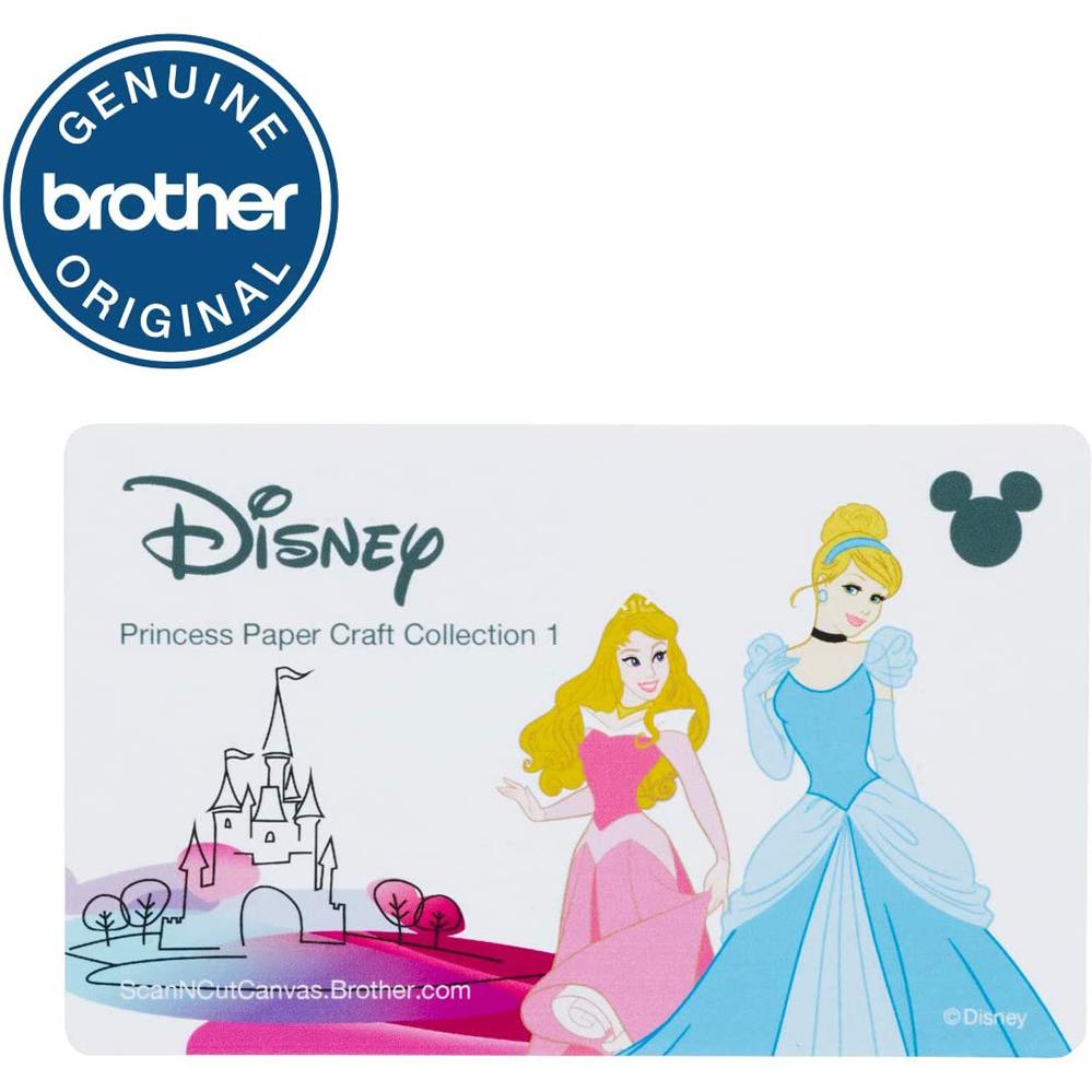 Brother Disney Princess Pattern Collection 1, 18 Patterns - Sewingmachinesplus.com