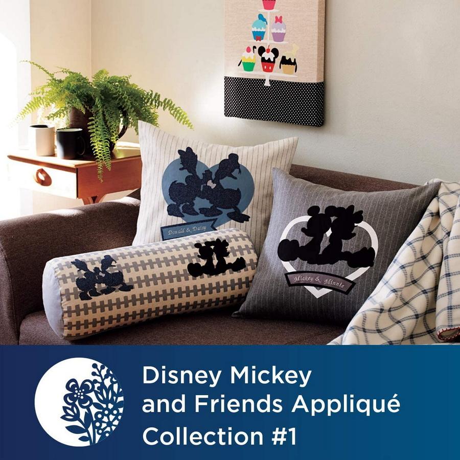 Brother Disney Mickey and Friends Appliqué Pattern Collection 1, 33 Patterns - Sewingmachinesplus.com
