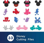 Brother Disney Mickey and Friends Appliqué Pattern Collection 1, 33 Patterns - Sewingmachinesplus.com