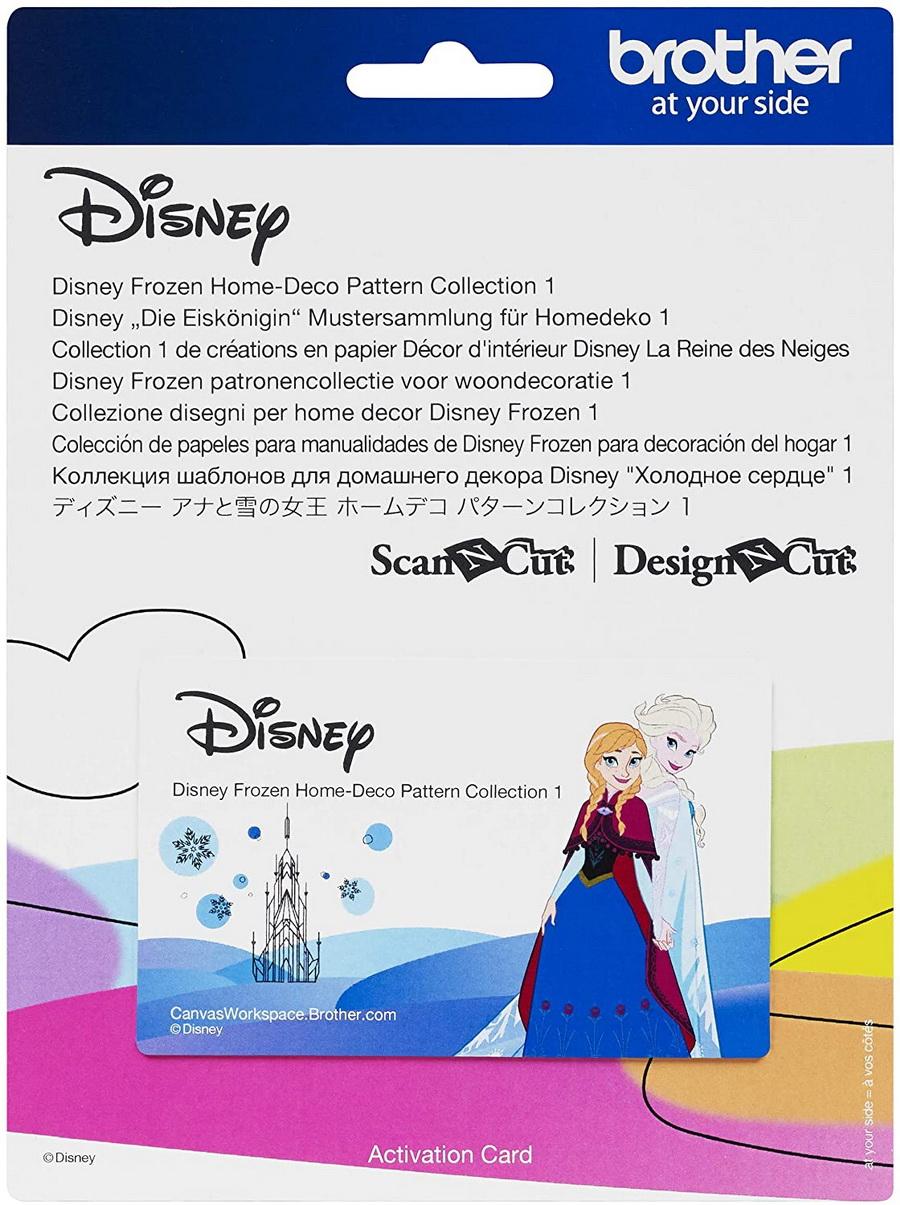 Brother Disney Frozen Home - Deco Pattern Collection 1, 27 Patterns - Sewingmachinesplus.com