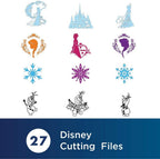 Brother Disney Frozen Home - Deco Pattern Collection 1, 27 Patterns - Sewingmachinesplus.com