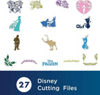 Brother Disney Frozen Home - Deco Pattern Collection 1, 27 Patterns - Sewingmachinesplus.com