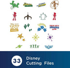 Brother Disney and Pixar Toy Story Home - Deco Pattern Collection 1, 33 Patterns - Sewingmachinesplus.com