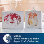 Brother Disney Snow White and Belle Paper Craft Collection, 30 Patterns - Sewingmachinesplus.com