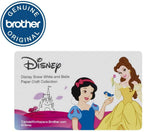 Brother Disney Snow White and Belle Paper Craft Collection, 30 Patterns - Sewingmachinesplus.com