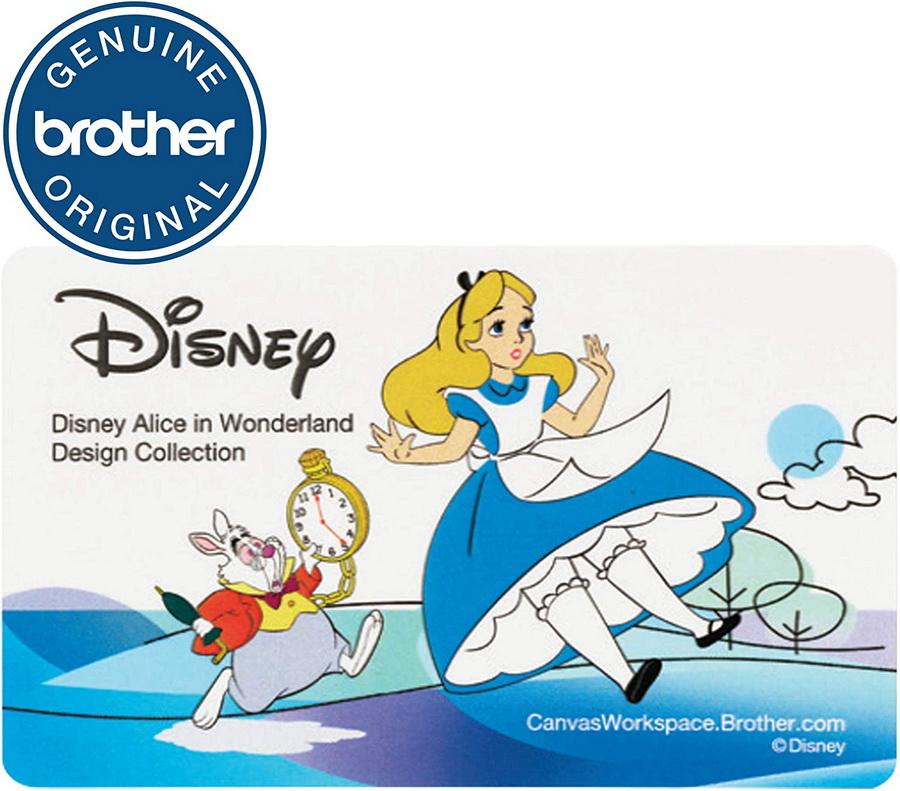 Brother Disney Alice in Wonderland Design Collection, 31 Patterns - Sewingmachinesplus.com