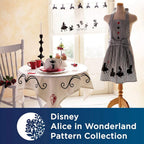 Brother Disney Alice in Wonderland Design Collection, 31 Patterns - Sewingmachinesplus.com