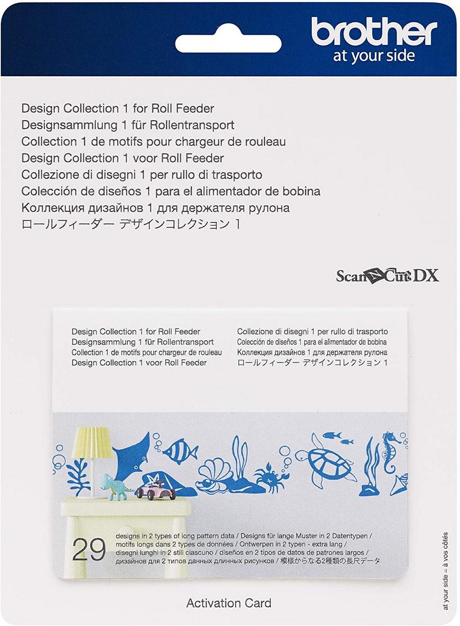 Brother Animal Pattern Collection 1 for Roll Feeder (CADXRF1, Not Included), 29 Patterns - Sewingmachinesplus.com