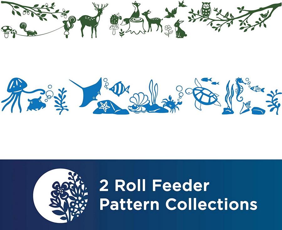 Brother Animal Pattern Collection 1 for Roll Feeder (CADXRF1, Not Included), 29 Patterns - Sewingmachinesplus.com