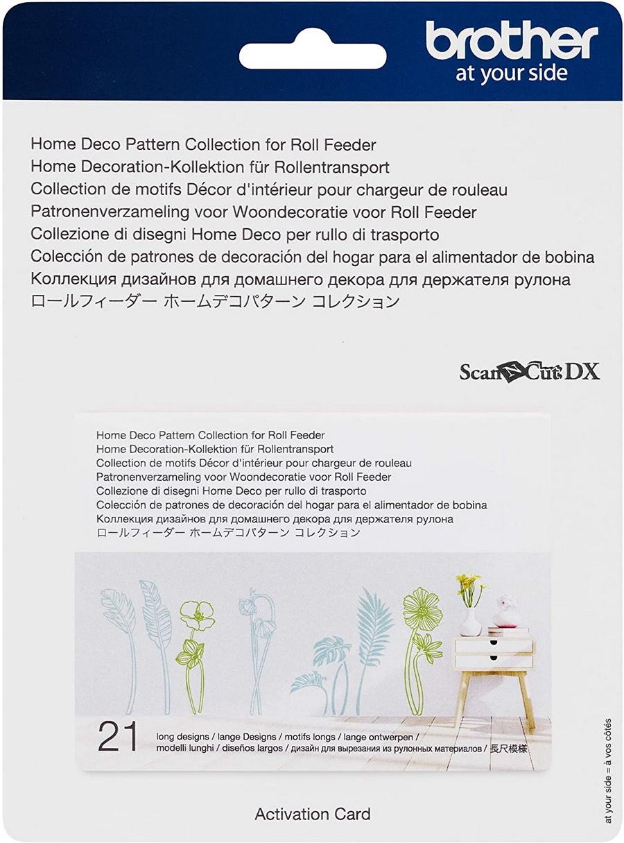 Brother Home Deco Pattern Collection for Roll Feeder (CADXRF1, Not Included), 21 Patterns - Sewingmachinesplus.com