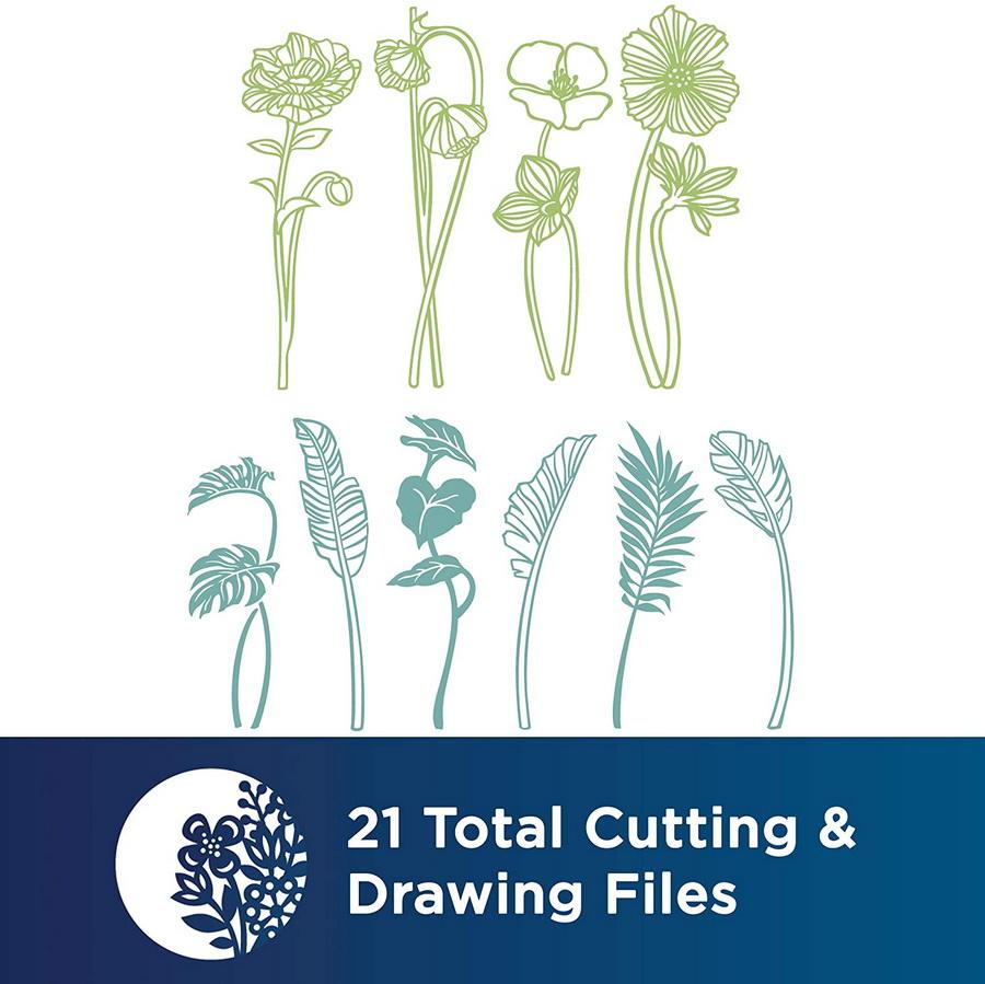 Brother Home Deco Pattern Collection for Roll Feeder (CADXRF1, Not Included), 21 Patterns - Sewingmachinesplus.com