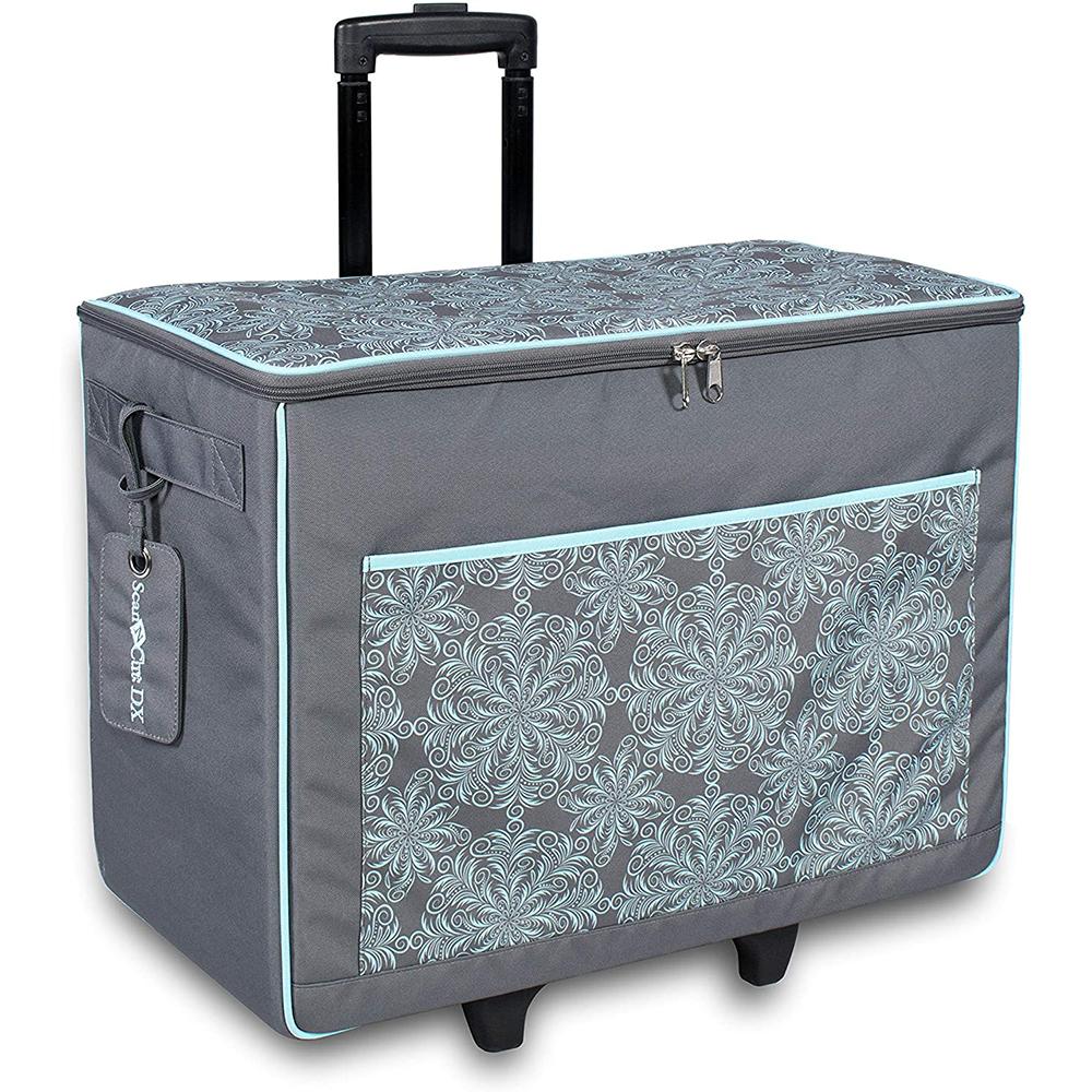 ScanNCut DX Rolling Tote Bag Gray - Sewingmachinesplus.com