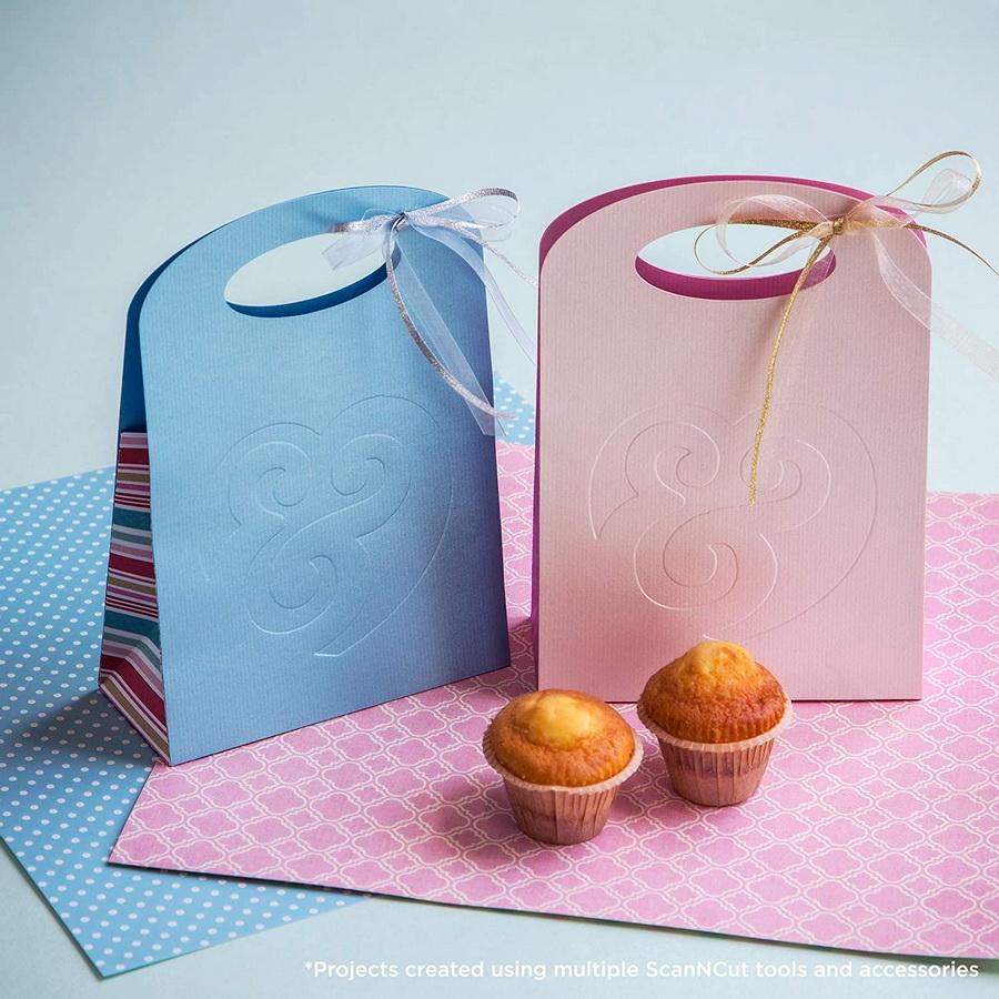 Brother Embossing Starter Kit - Includes Embossing Mat 2 Tools, Tool Harder, Silver Metal Sheet, Brass Metal Sheet, a Template Sheet and Support Sheet - Sewingmachinesplus.com