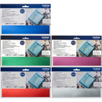 Brother Foil Transfer Sheets - Five Colors Available