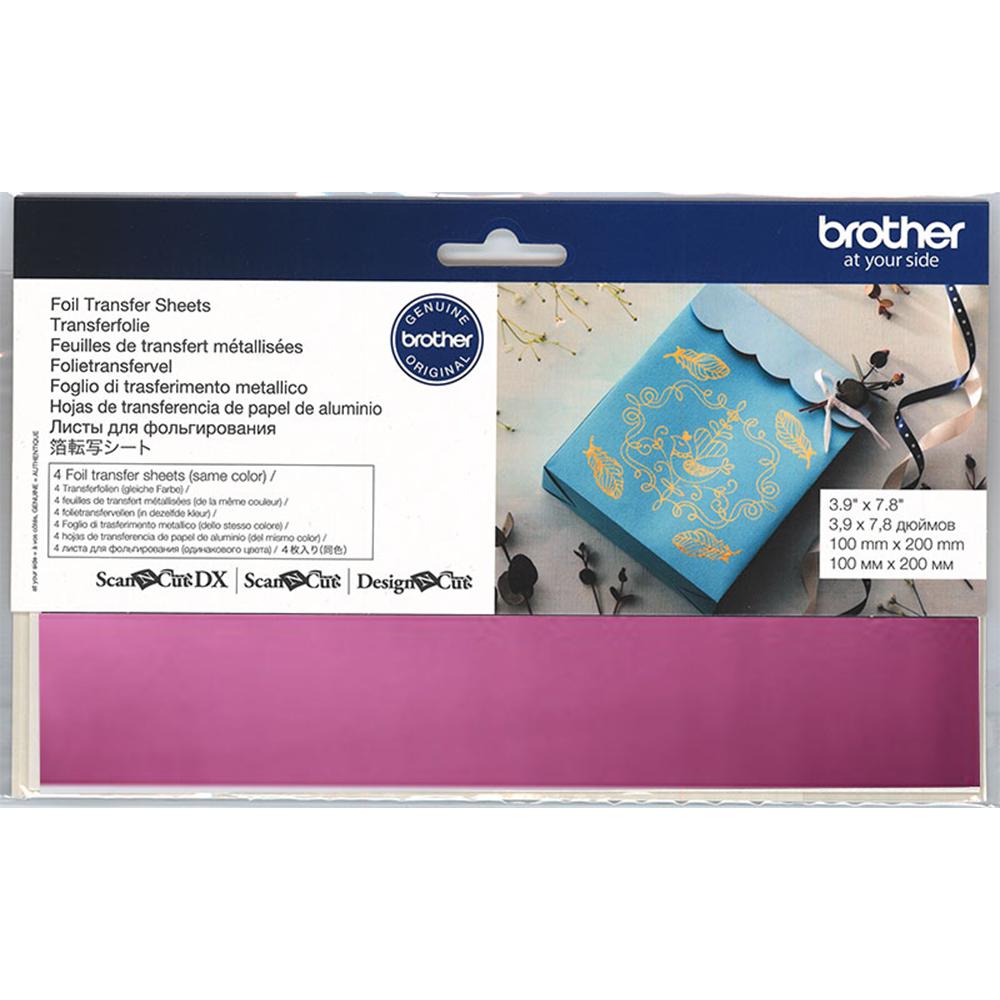Brother Foil Transfer Sheets - Five Colors Available