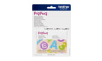 Brother PigPong Lettering Collection, 3 Sets of Letters and 108 Designs - Sewingmachinesplus.com