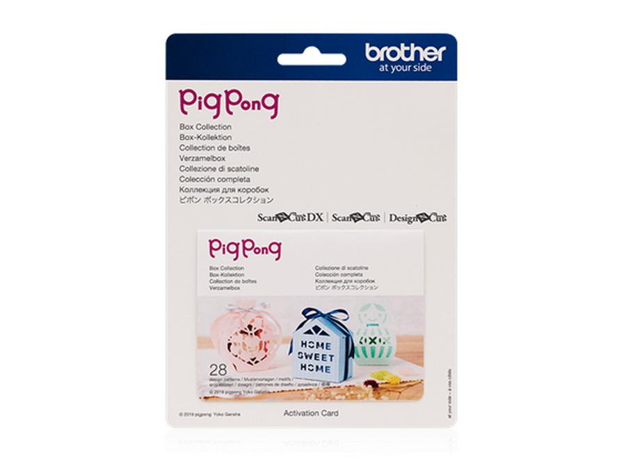 Brother PigPong Box Collection, 28 Design Patterns - Sewingmachinesplus.com