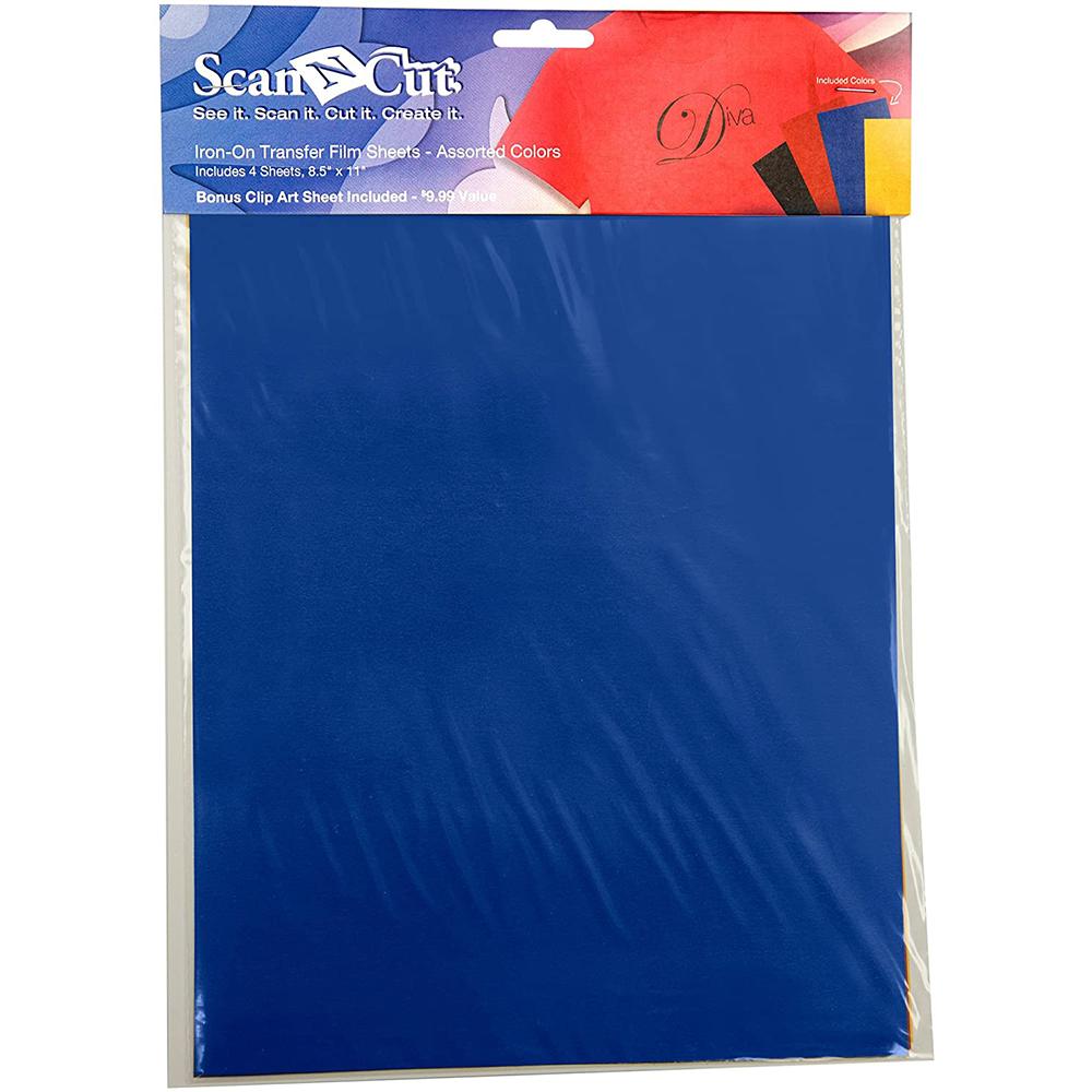 Brother Iron - On Transfer Film Sheets - Includes 4 8.5in x 11in Sheets - Sewingmachinesplus.com