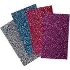 Brother Iron - On Transfer Glitter Sheets - Includes 4 8.5in x 11in Sheets in Silver 1, Turquoise 1, Hot Pink 1 and Purple 1 - Sewingmachinesplus.com