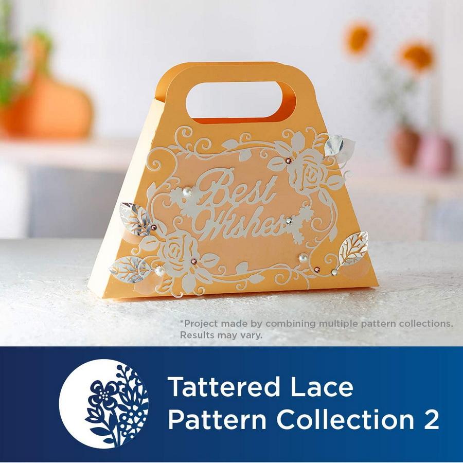 Brother Tattered Lace Pattern Collection 2, 20 Designs - Sewingmachinesplus.com