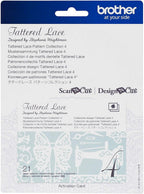 Brother Tattered Lace Pattern Collection 4, 21 Designs - Sewingmachinesplus.com