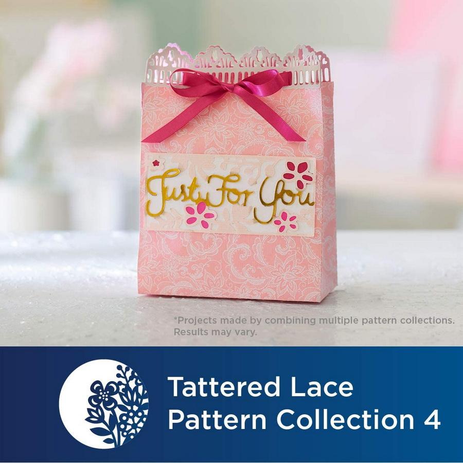 Brother Tattered Lace Pattern Collection 4, 21 Designs - Sewingmachinesplus.com
