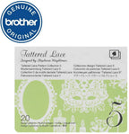Brother Tattered Lace Pattern Collection 5, 20 Designs - Sewingmachinesplus.com