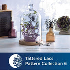 Brother Tattered Lace Pattern Collection 6, 20 Designs - Sewingmachinesplus.com