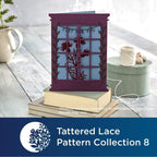 Brother Tattered Lace Pattern Collection 8, 20 Designs - Sewingmachinesplus.com