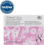Brother Tattered Lace Pattern Collection 8, 20 Designs - Sewingmachinesplus.com