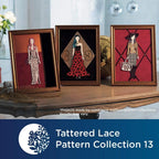 Brother Tattered Lace Pattern Collection 13, 22 Designs - Sewingmachinesplus.com