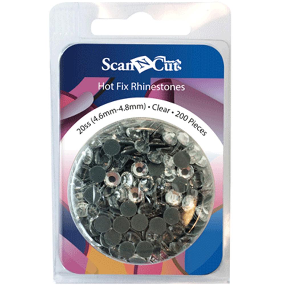 Brother Rhinestone Refill Pack 20SS - Includes 200 Pieces - Clear