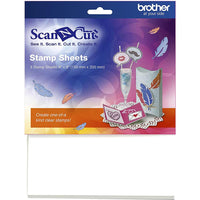 Brother Stamp Sheets For Use with Stamp Starter Kit (CASTPKIT1, Not Included) - Includes Three Stamp Sheets 6in x 8in