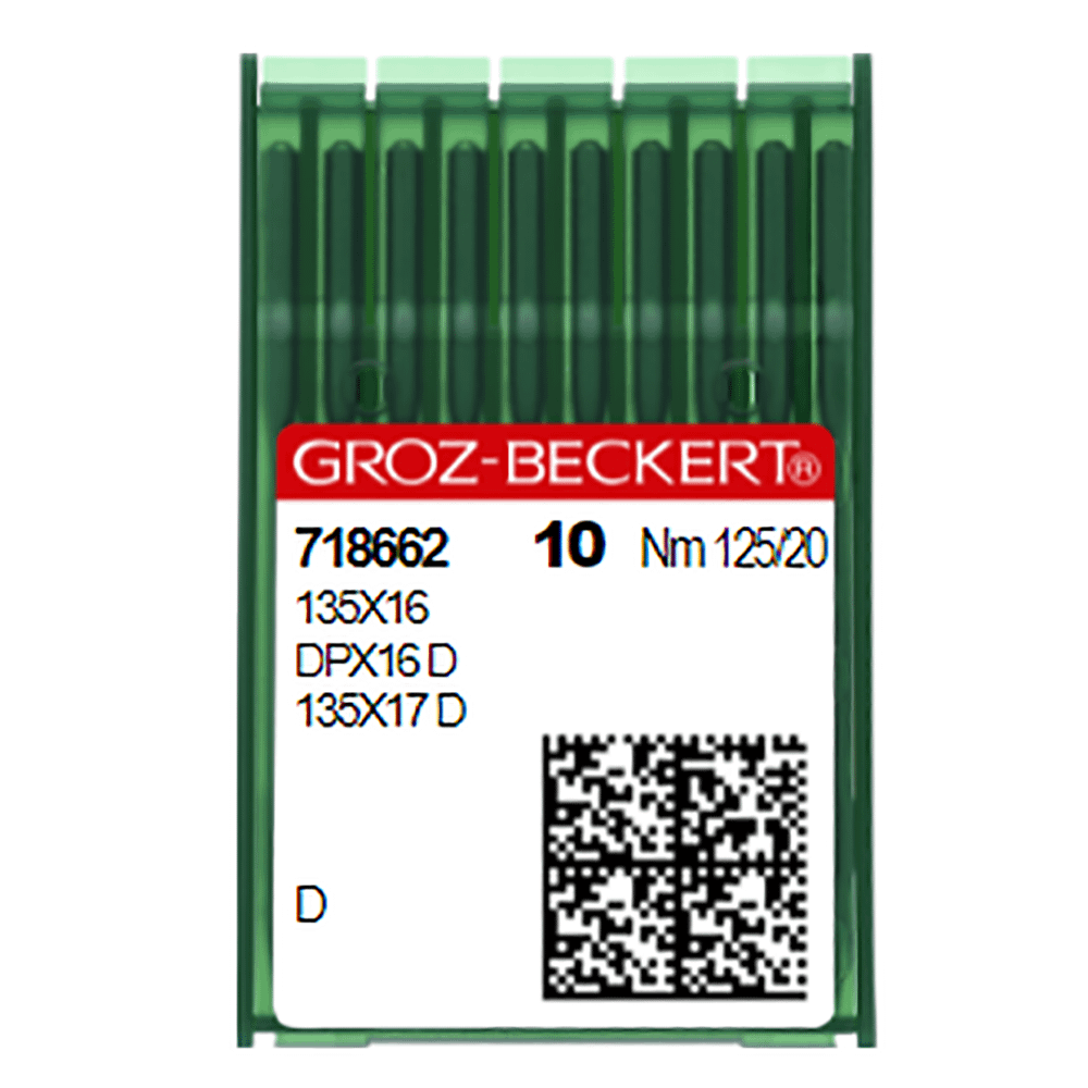 Groz - Breckert Needles 135x16TRI - 125/20 10pk 718662 - Sewingmachinesplus.com