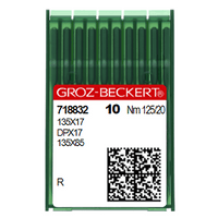 Groz-Beckert Needles 135X17/DPX17 (Nm) 125/20 SY3355 (718832)
