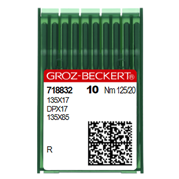Groz-Beckert Needles 135X17/DPX17 (Nm) 125/20 SY3355 (718832)